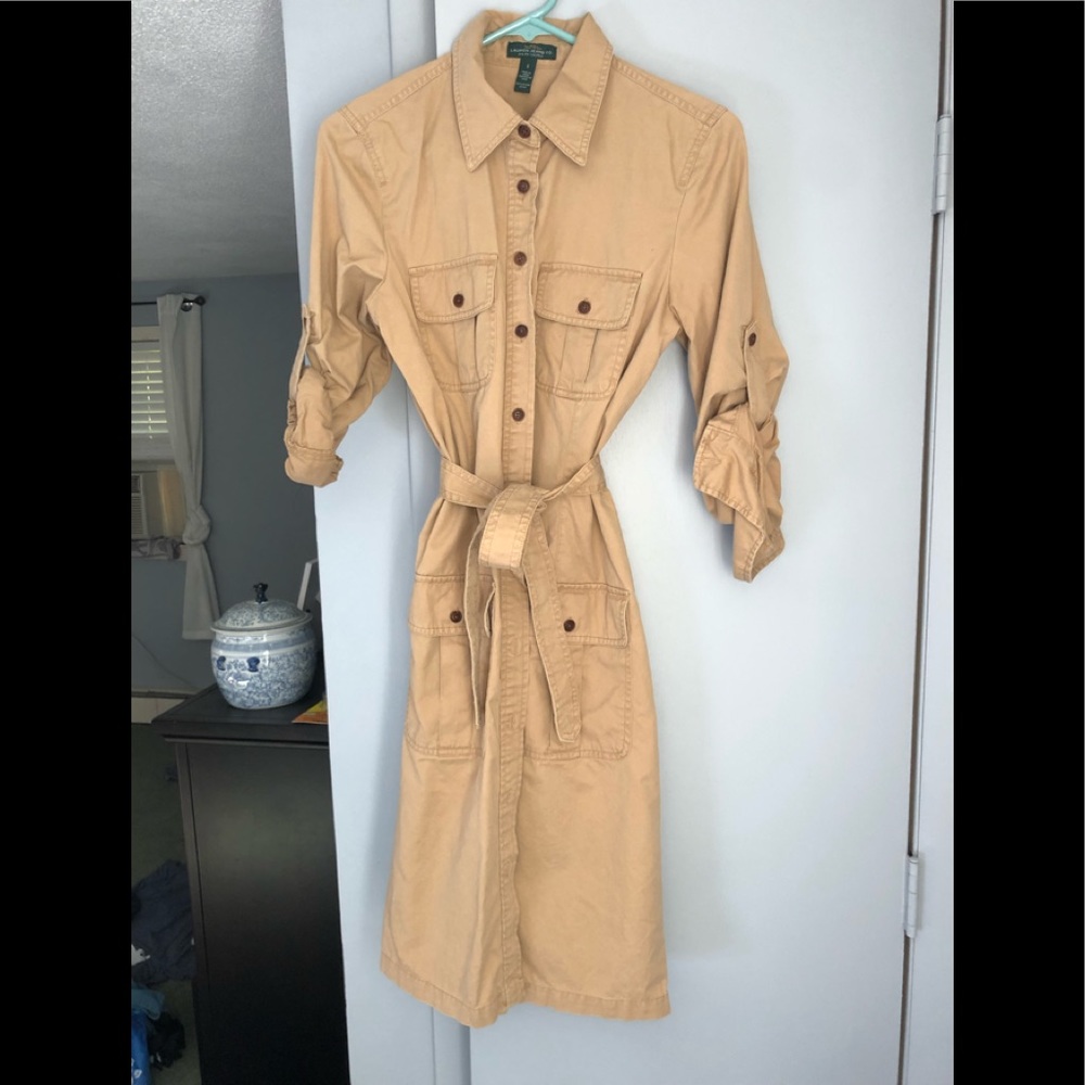 RALPH LAUREN SAFARI DRESS